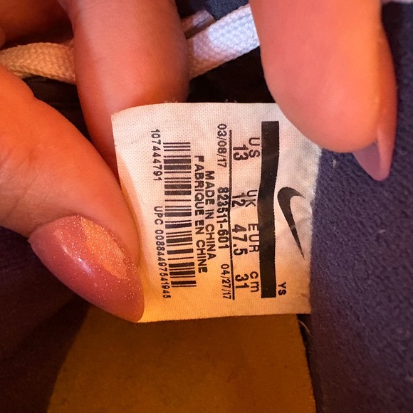 Nike Air Force 1 AF1 4th of July‎ Red White & Blue Men's Sz 13 RARE HTF Colorway - Picture 8 of 9